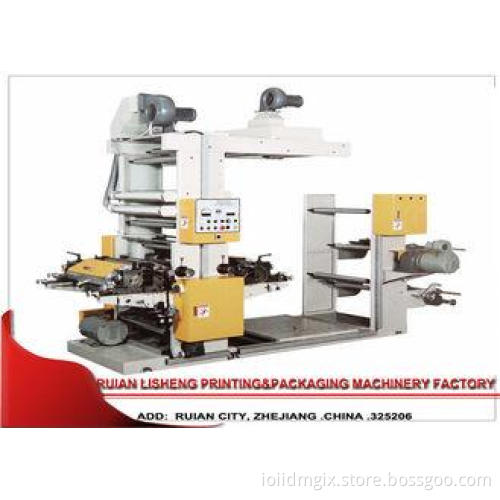 Doctor Blade Paper Flexo Printing Machine With Two Colors ,